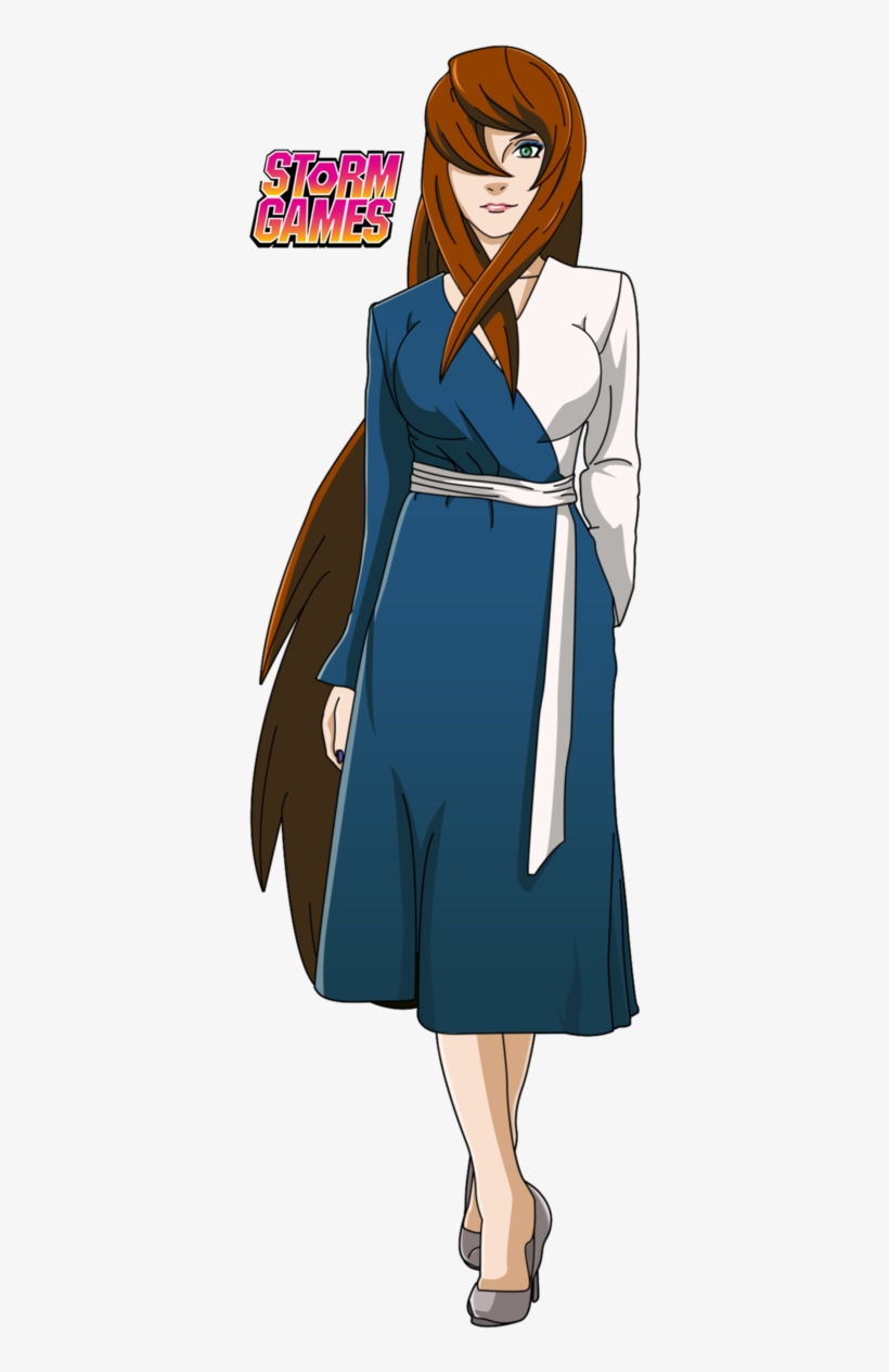 Vector Black And White Naruto Shippuden Terumi Long - Naruto Mei Terumi Png, transparent png #1314408