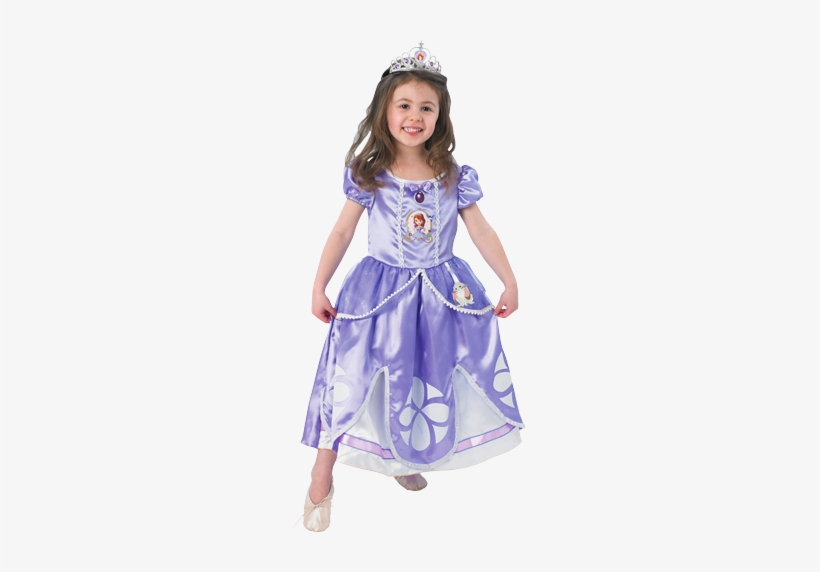 Sofia The First Costume, , Large - Sofia Disney Princess Deluxe Costume, transparent png #1314577