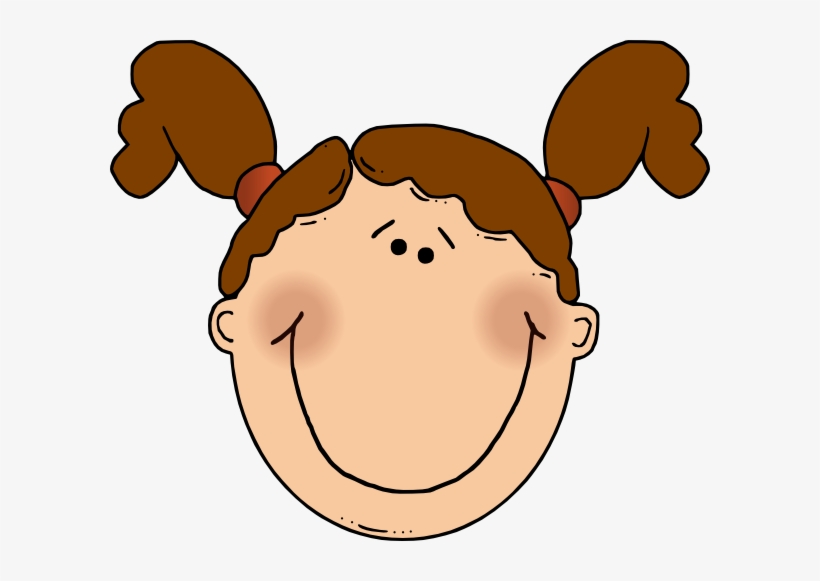 How To Set Use Girl With Brown Hair Svg Vector, transparent png #1315211