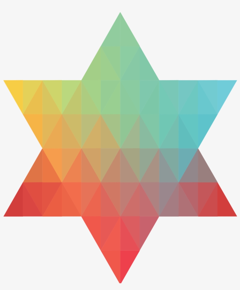 Download Image As A Png - Star Geometric, transparent png #1315240