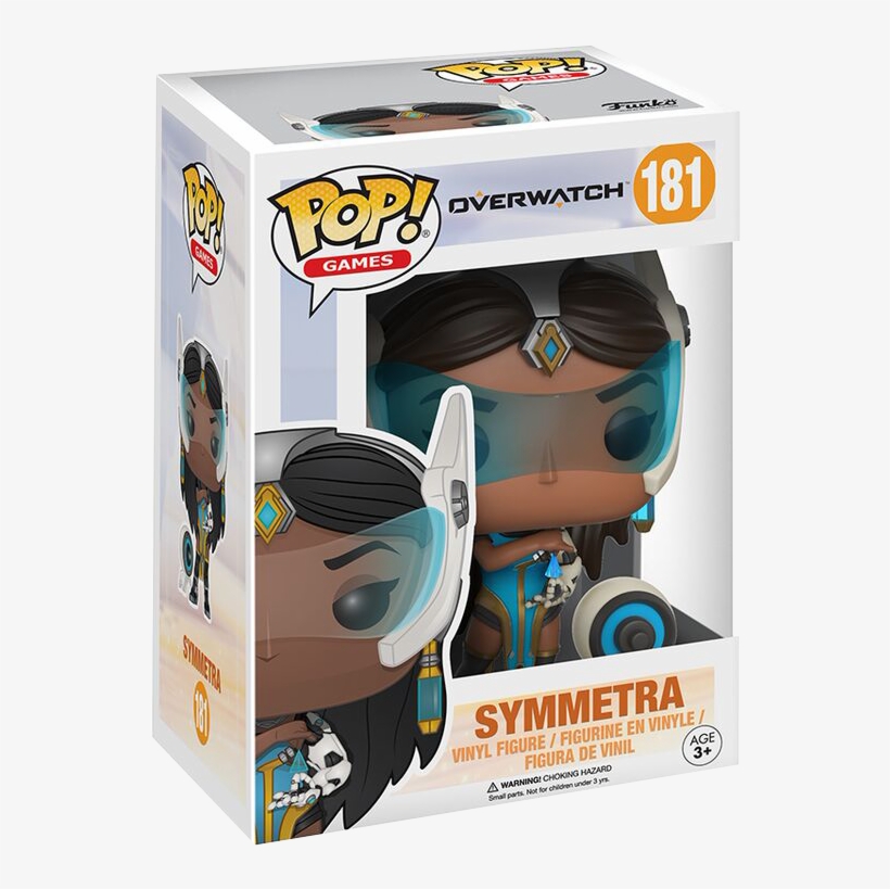 Figura, Pop, Pop , Overwatch, Symmetra, Funko, - Funko Pop Overwatch Symmetra, transparent png #1315834