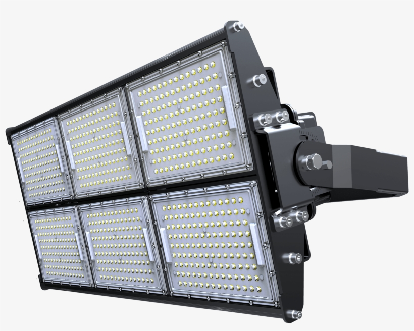 Led Stadium Light 720w, Super Bright Outdoor Flood - Floodlight, transparent png #1316034