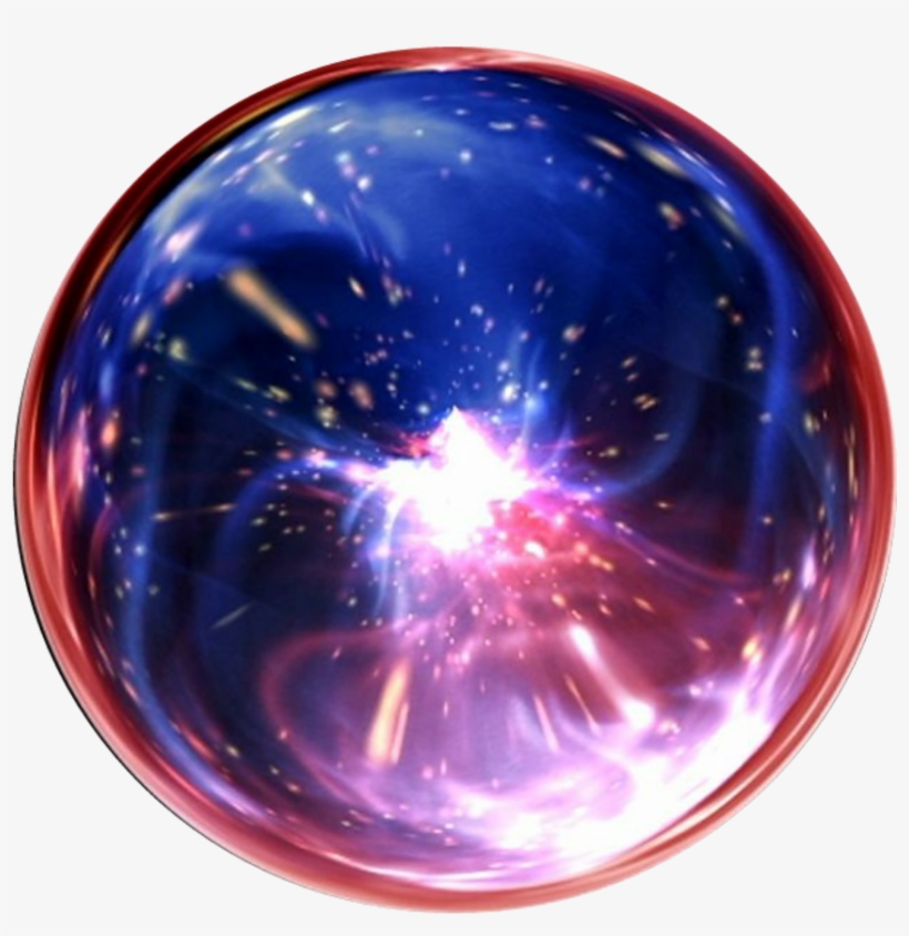 Transparent Orb Bubble Clip Art Black And White Library - Magical Orb Png Red, transparent png #1316995