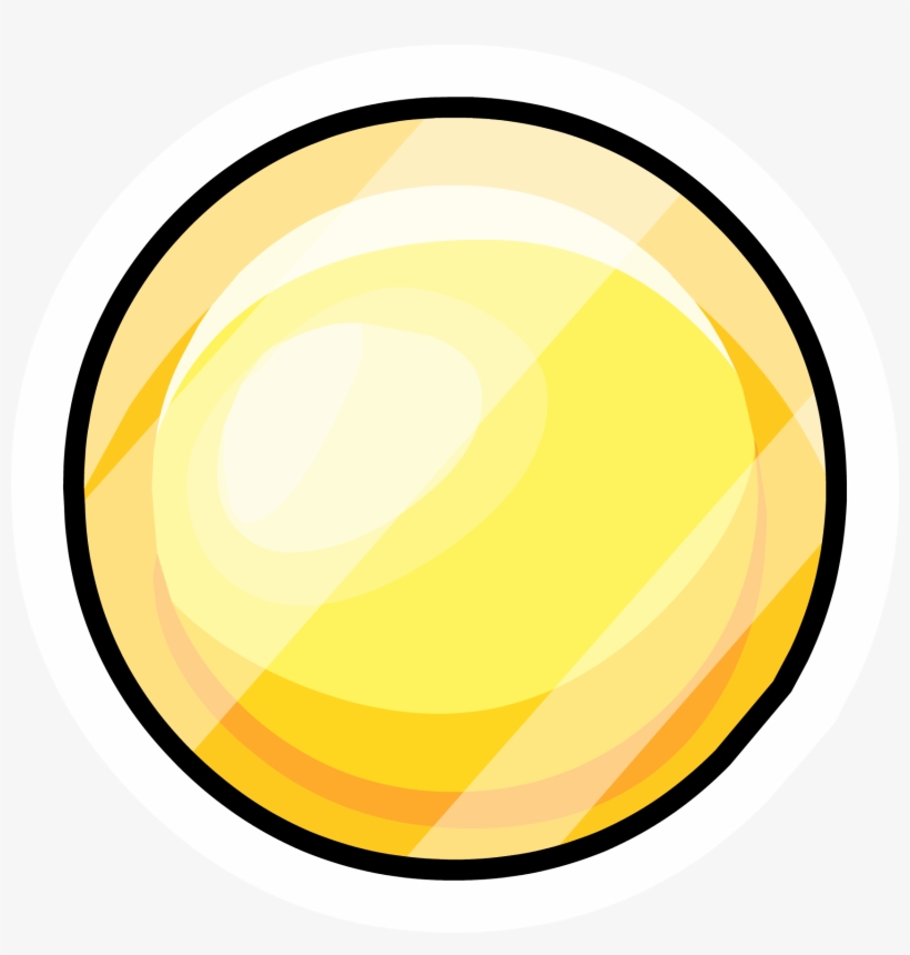 Memory Orb Pin Icon - Inside Out Yellow Memory, transparent png #1317020
