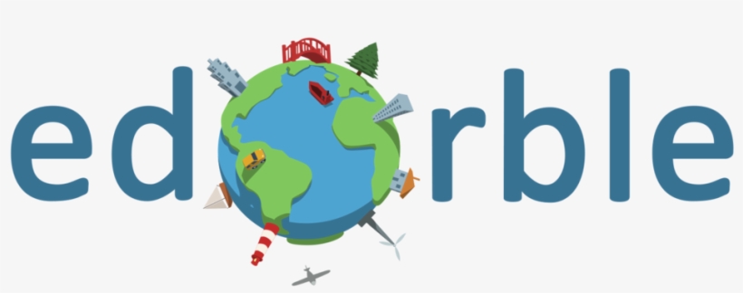 Edorble Logo - World 3d Png, transparent png #1317113