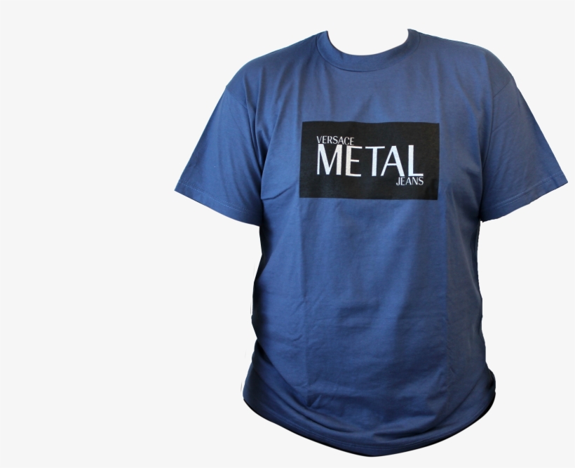 Metal Jeans By Versace For Men T-shirt Size, transparent png #1317175