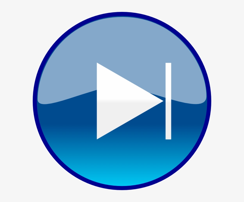 Windows Media Player Skip Forward Button Clip Art At - Pause Button, transparent png #1317209