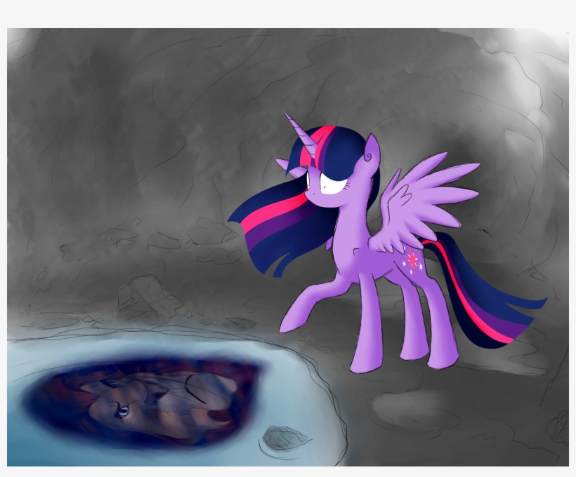 Kiwifingers, Cave, Dark, Female, Lake, Mare, Mufasa, - Twilight Sparkle, transparent png #1317242