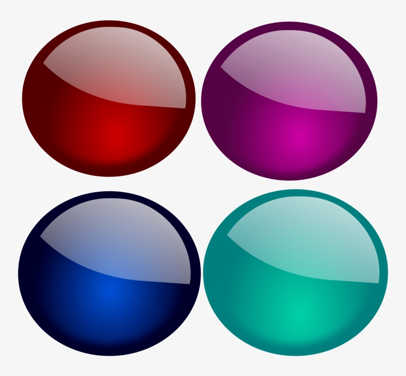 Free Glossy Orbs-1 - Clip Art, transparent png #1317521