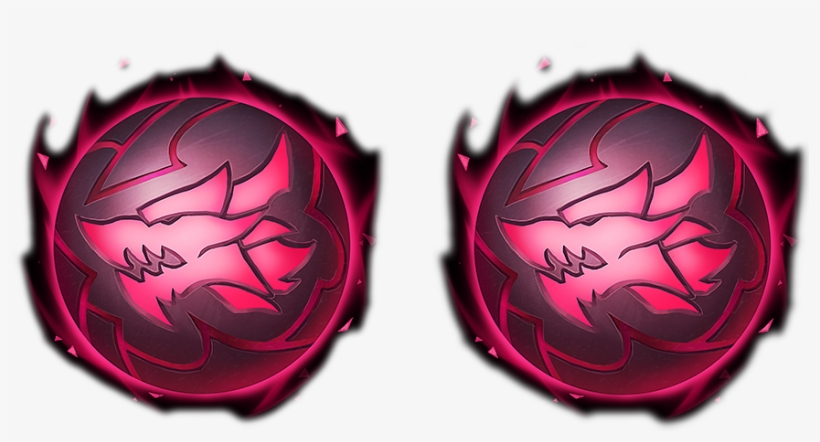 Two Wolf Orbs - League Of Legends Wolf Icon, transparent png #1317573