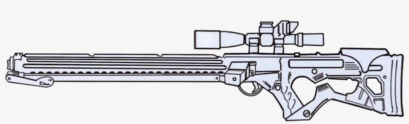 E 11s Sniper Rifle 3d, transparent png #1317760