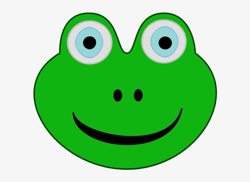 There Is 55 Sad Frog Face Free Cliparts All Used For - Frog Head Clip Art, transparent png #1318323