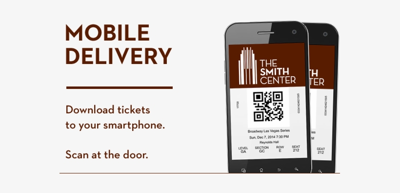 Mobile Tickets - The Smith Center For The Performing Arts, transparent png #1318439