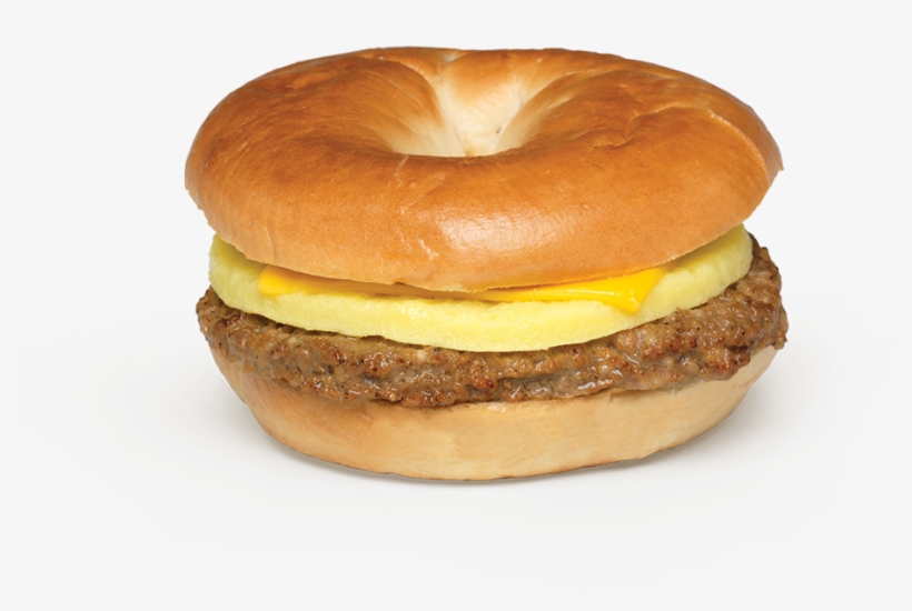 Sausage, Egg & Cheese Bagel - Cheeseburger, transparent png #1318515