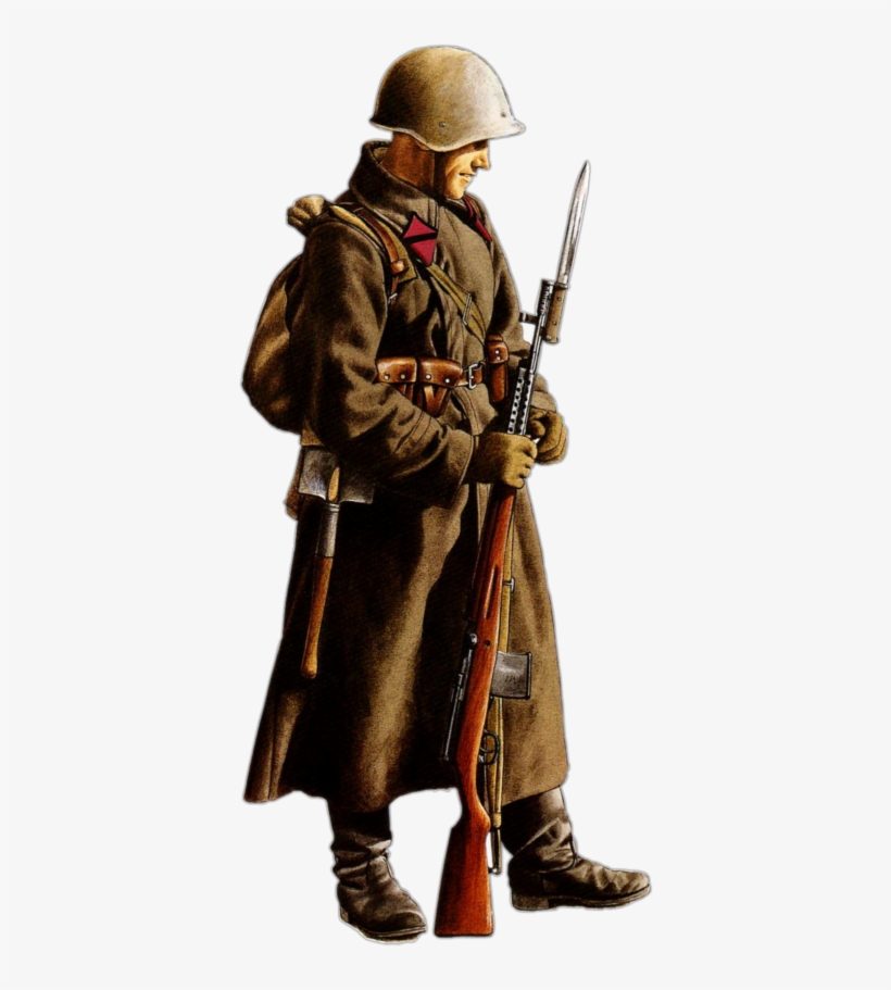 , Soviet Partisan - Uniforme Militar Ruso Segunda Guerra Mundial, transparent png #1318546