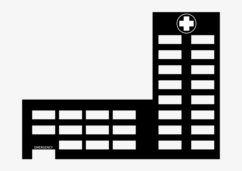 Hospital Icon - Health, transparent png #1318613