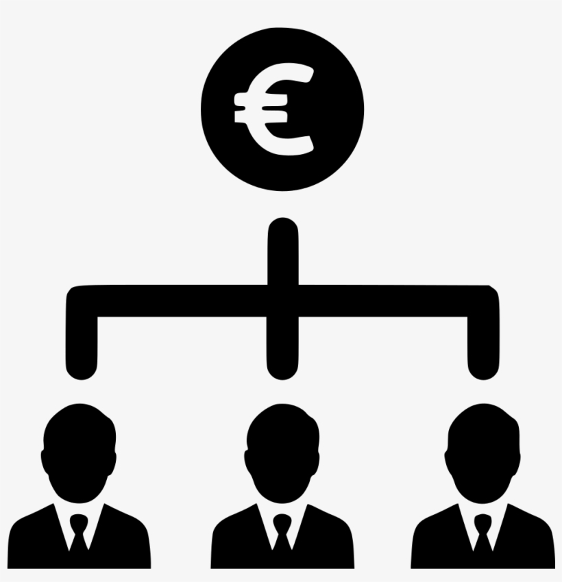 Euro Earnings Business Group People Businessmen Comments - Organization Chart Icon Png, transparent png #1318665