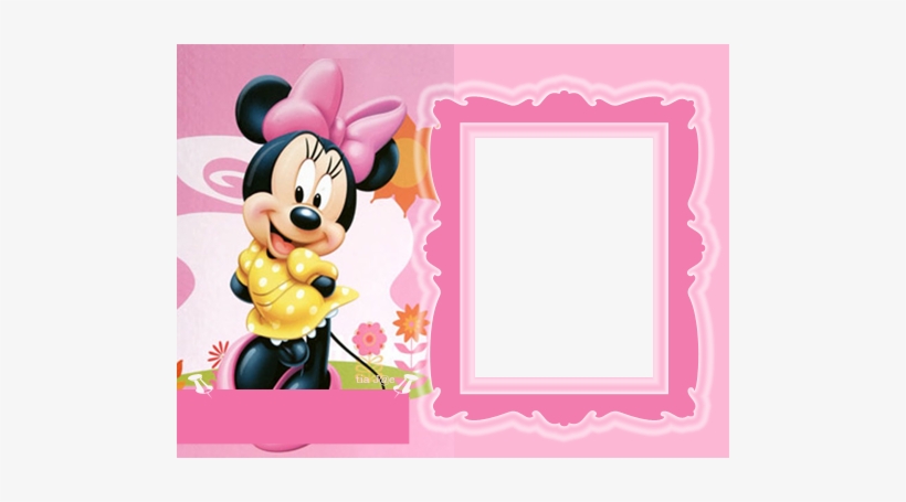 Disney Babies Clip Art - Minnie Mouse Frame Png, transparent png #1318739