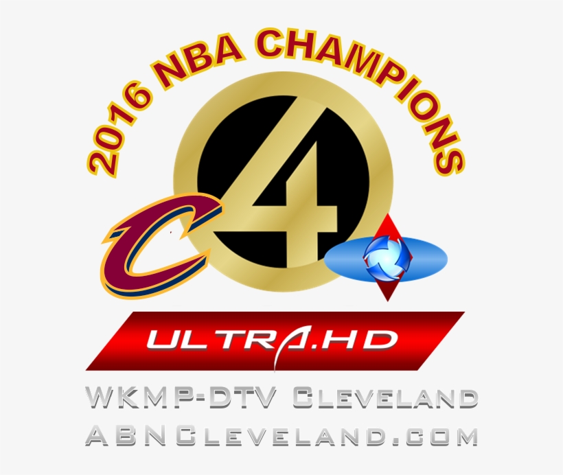 Wkmp Logo Cavs - Nba Cleveland Cavaliers 4 X 8 Set, transparent png #1318843