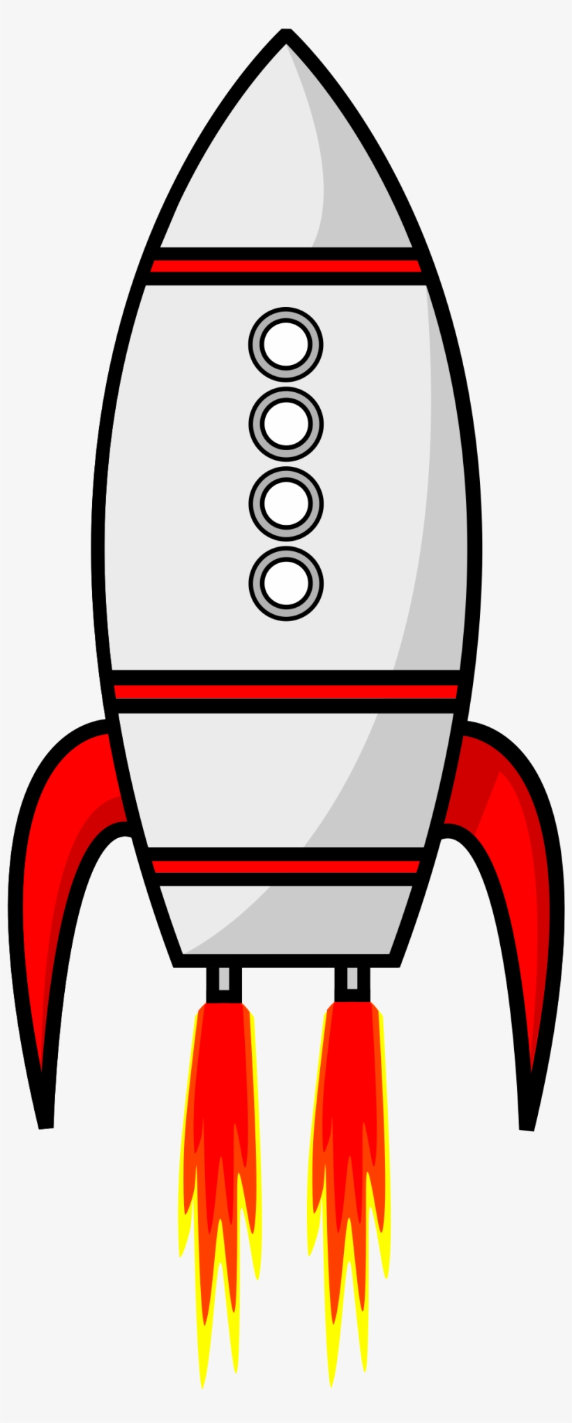 This Free Icons Png Design Of Cartoon Moon Rocket Remix, transparent png #1318952