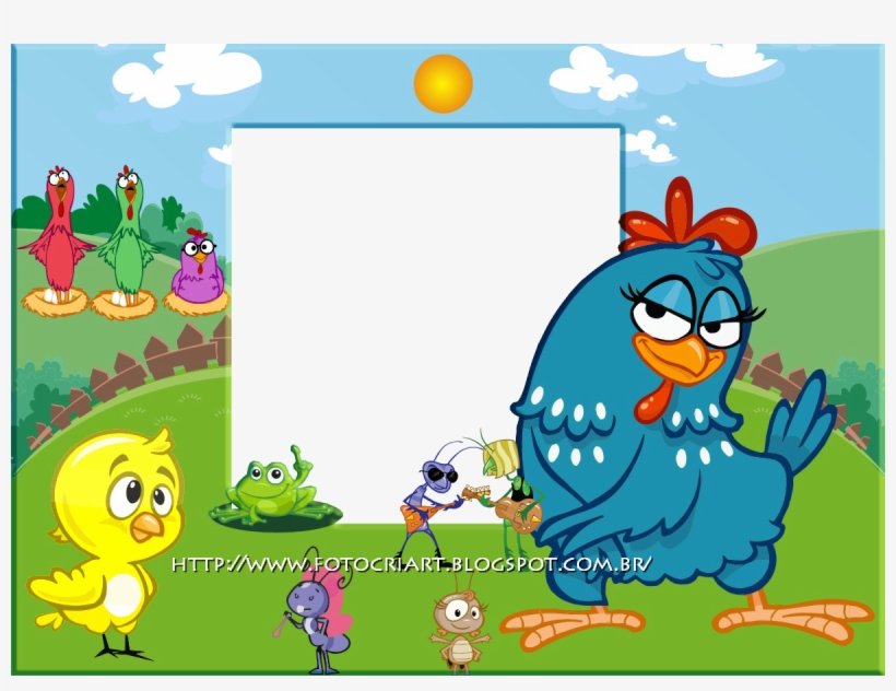 Foto Molduras Para Facebook - Galinha Pintadinha Cdr, transparent png #1318978