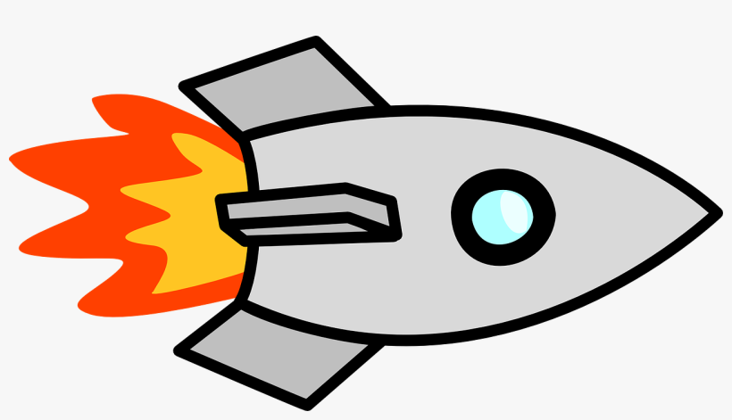 Rocket Launch Spaceship Technology Flight - Rocket Clip Art, transparent png #1319242