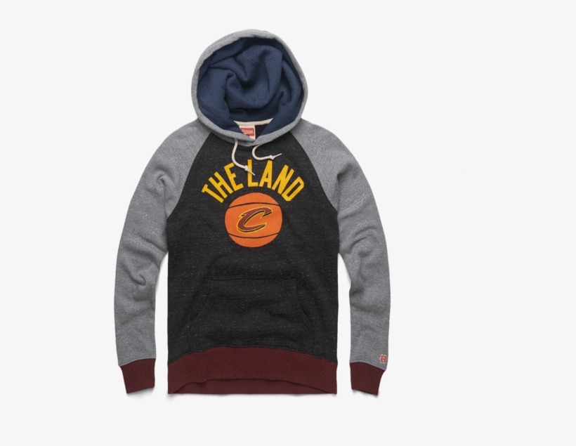 The Land Cavs Hoodie Cleveland Cavaliers Nba Basketball - Hoodie, transparent png #1319353