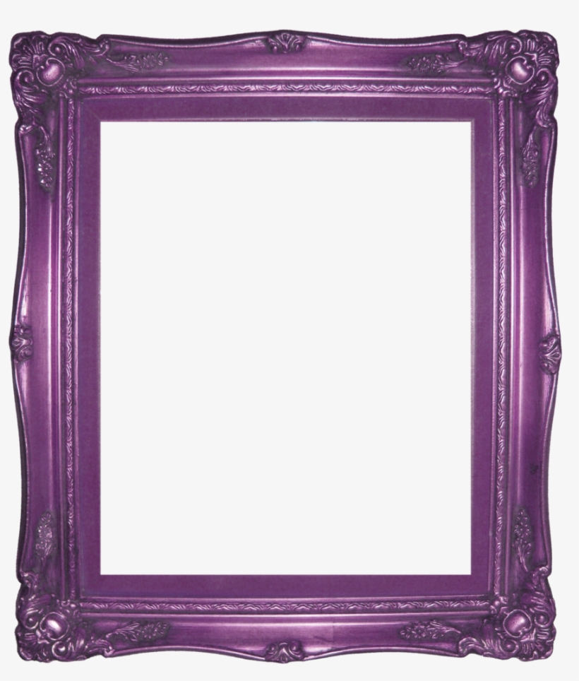 Purple Wooden Photo Frame Clipart Picture Frames Wood, transparent png #1319429
