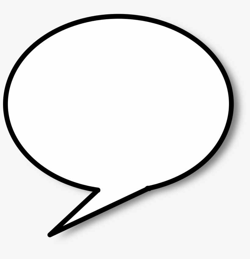 Speech Bubble Speech Balloon Balloon Bubbl - Speech Bubble Black Background, transparent png #1319481