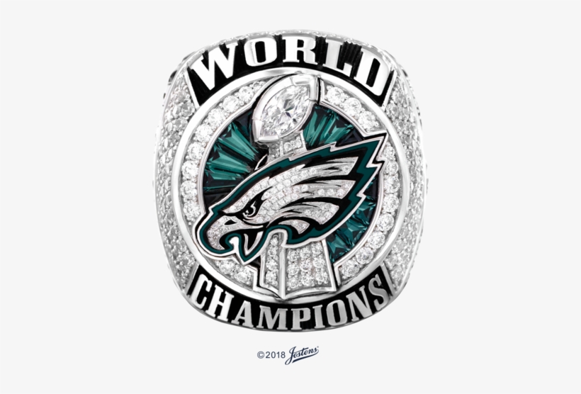 Cast In 10-karat White Gold, The Philadelphia Eagles - Official Eagles Super Bowl Ring, transparent png #1320062