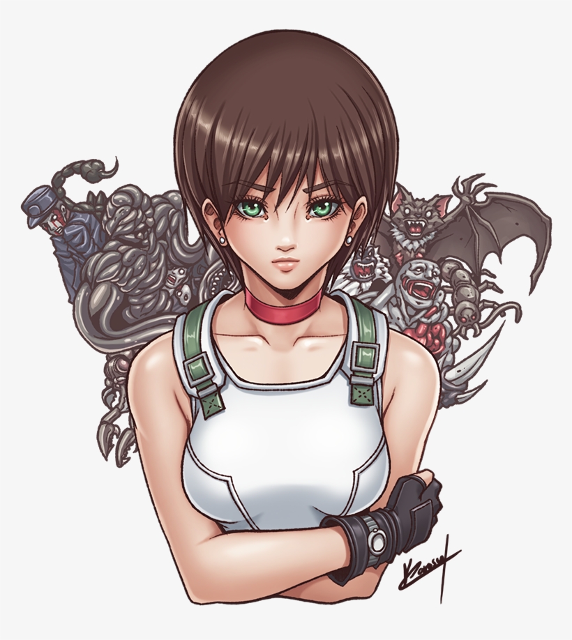 Rebecca Chambers From Resident Evil Games - Digital Art, transparent png #1320150