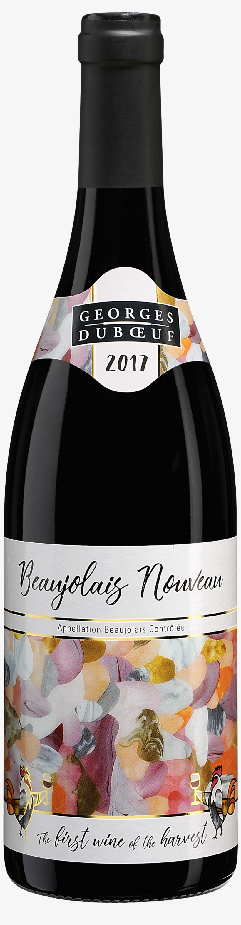 2017 Beaujolais Nouveau Label, transparent png #1320398