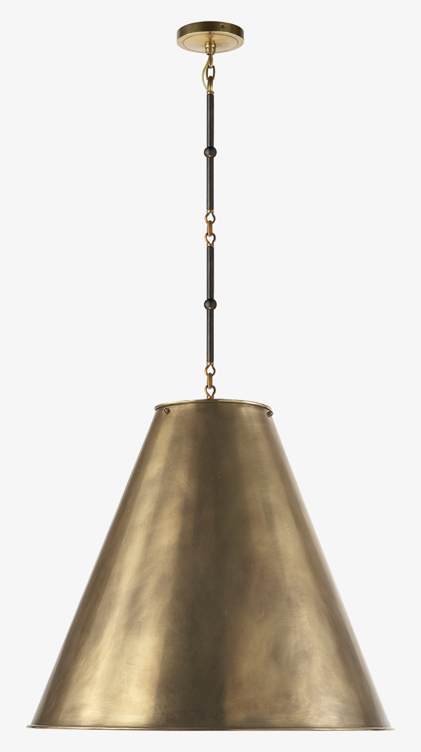 Goodman Pendant - Large Cone Pendant Light, transparent png #1321143