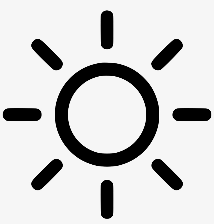 Png File - Brightness Icon Free, transparent png #1321462