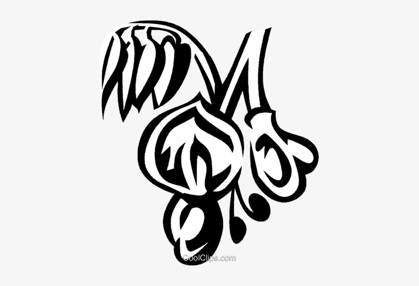 Wisteria Royalty Free Vector Clip Art Illustration - Illustration, transparent png #1321480