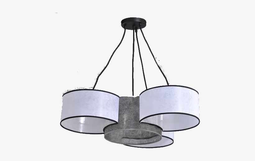Bella Hanging Ceiling Light / Lamp - Lustr Na Tyči Bella 4xe27/60w/230v, transparent png #1321756