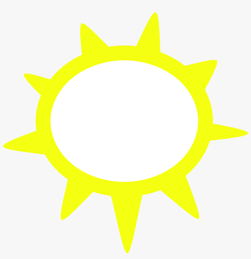 How To Set Use Sunny Weather Symbols Clipart, transparent png #1321782