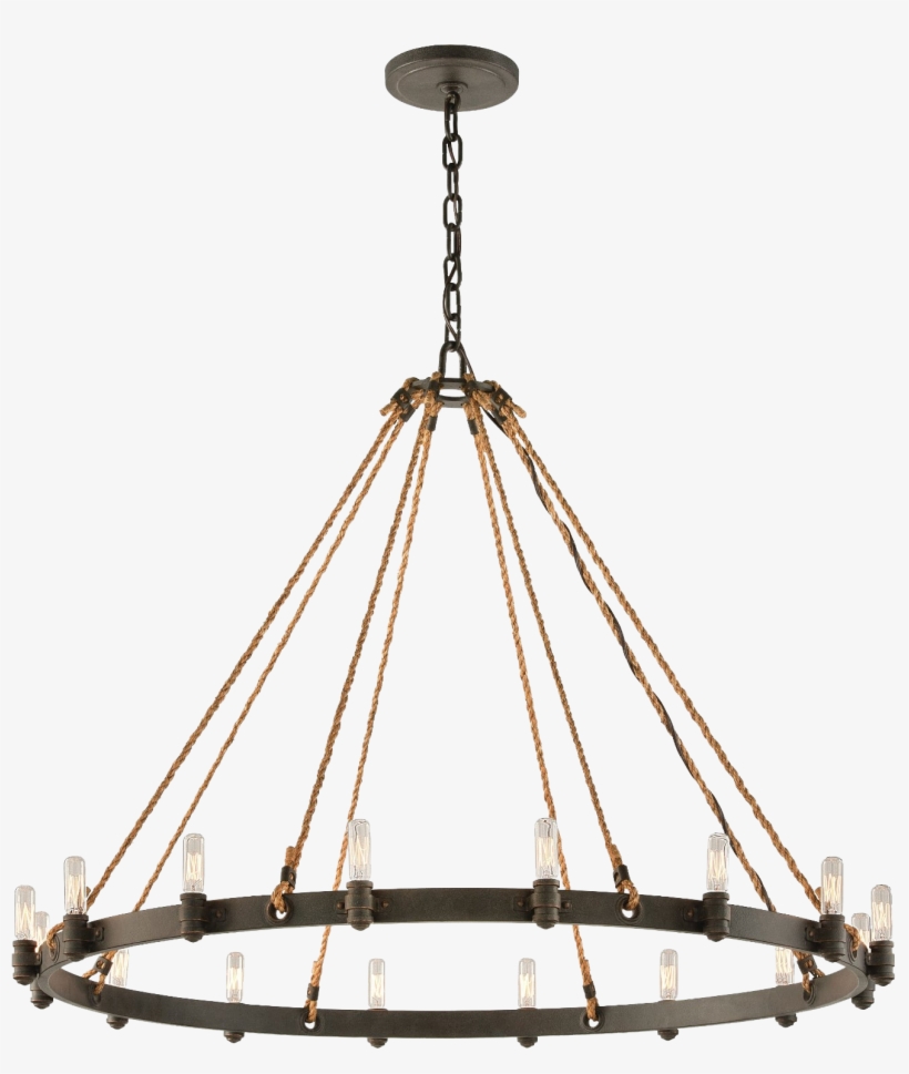 Interior & Exterior Lighting - 16 Light Round Chandelier, transparent png #1321783
