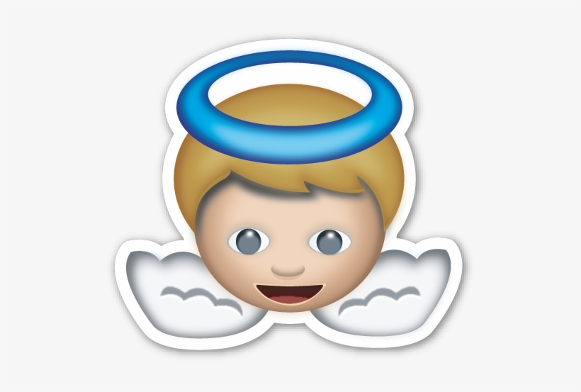 If You Are Looking For The Emoji Sticker Pack, Which - Emoticones De Whatsapp Angelito, transparent png #1321785