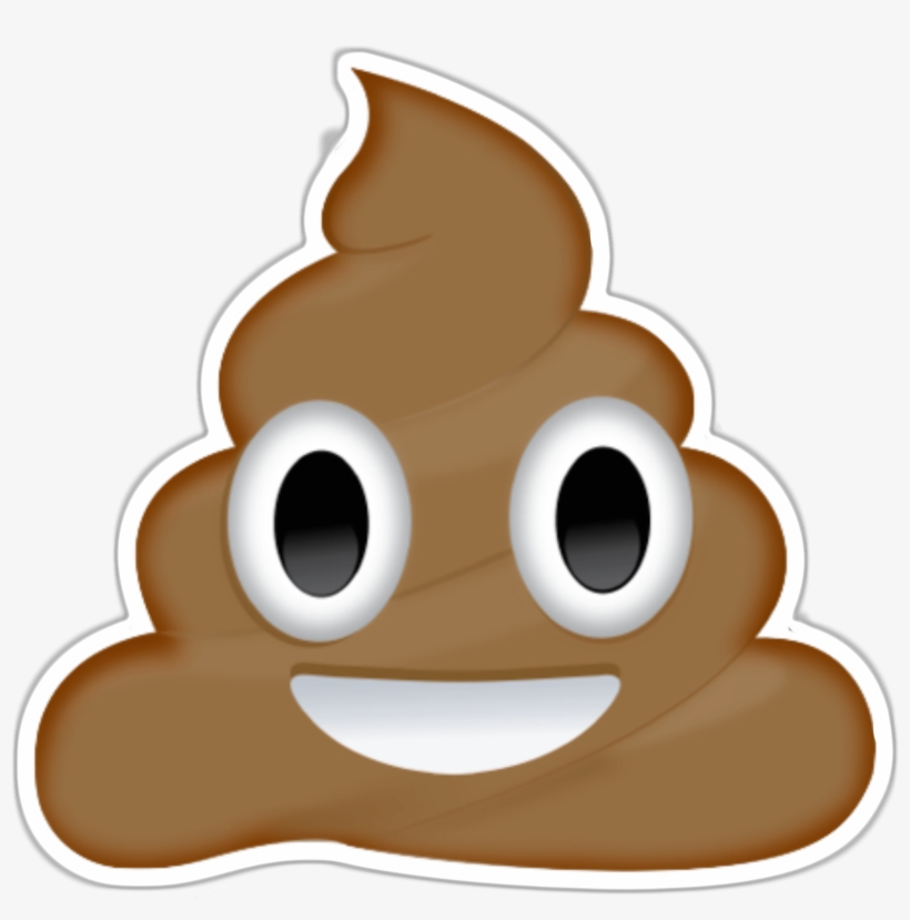 Large Poop Emoji Printable Free Transparent PNG Download PNGkey