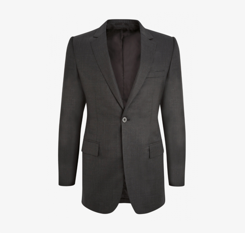 Kilgour Mens Savile Row Pinhead Suit - Veste Longue Noir Homme, transparent png #1322513