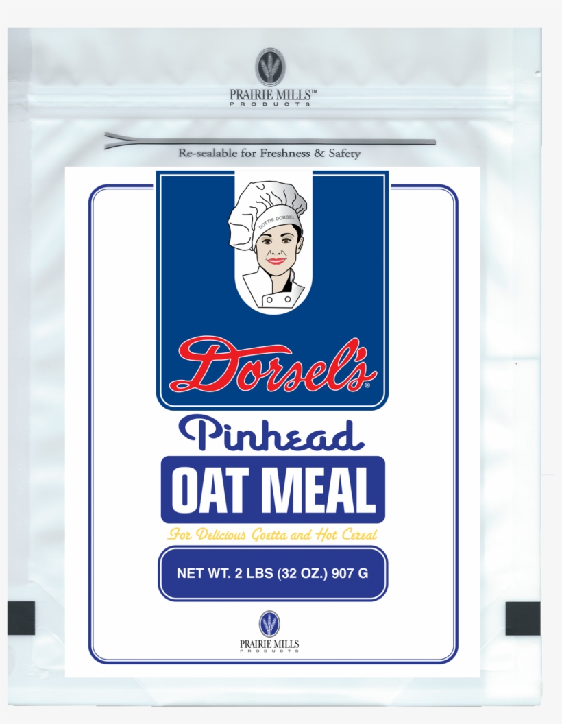 Dorsel Pinhead Oats 2 Lb - Dorsel's Dorsel Pinhead Oats 2 Lb - 6 Count, transparent png #1322936