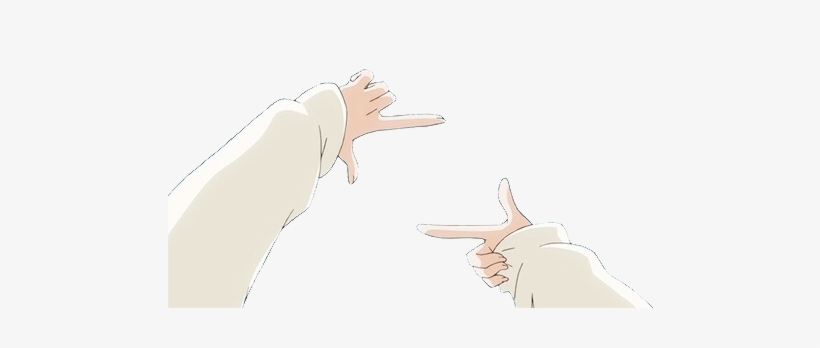 64 Images About Cartoon/anime Png On We Heart It - Anime Hand Png, transparent png #1323111