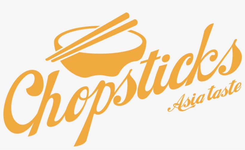 Chopsticks Asia Taste - Chinese Restaurant Logo Png, transparent png #1323239