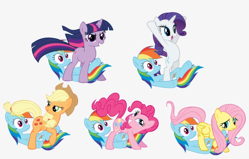 69 Position, Appledash, Applejack, Face Fart, Flutterdash, - Lesbian Fart In Face, transparent png #1323378