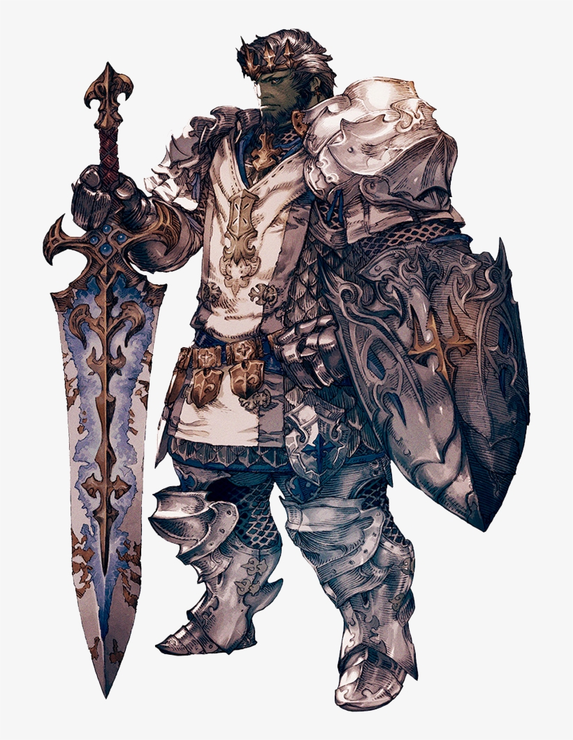 For Centuries, The Elite Of The Sultan-sworn Have Served - Final Fantasy Xiv Paladin, transparent png #1323468