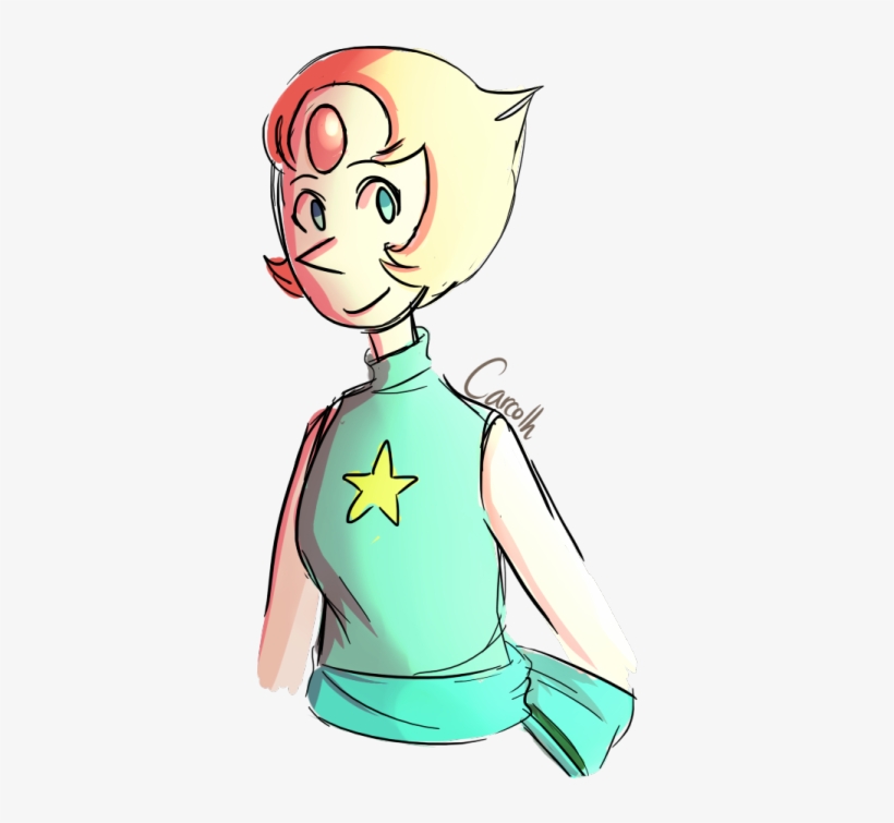 Cleaned Up My Warmup Sketch Of Pearl And Colored It - Cartoon, transparent png #1323487