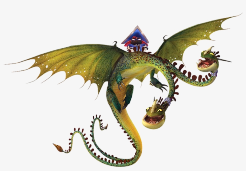 Humormoji - Train Your Dragon Hideous Zippleback, transparent png #1323872