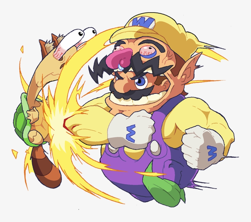 Lizard Wizard Posted - Wario, transparent png #1323916