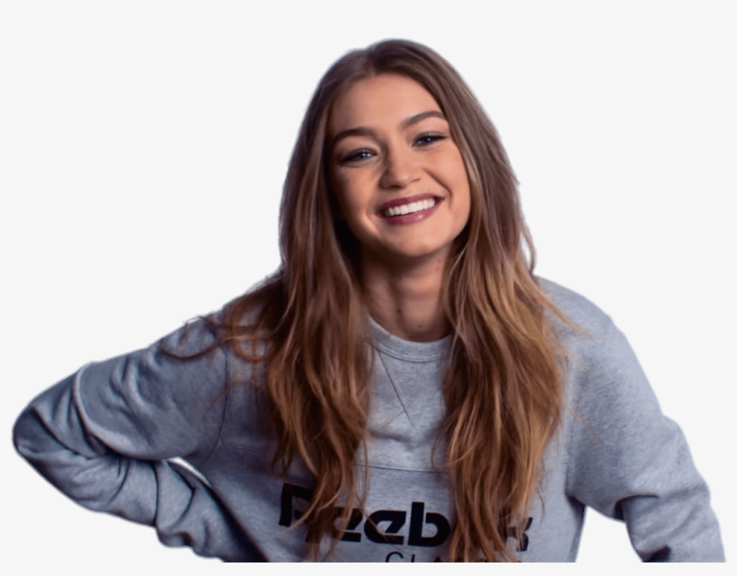 Celebrities - Gigi Hadid White Background, transparent png #1324238